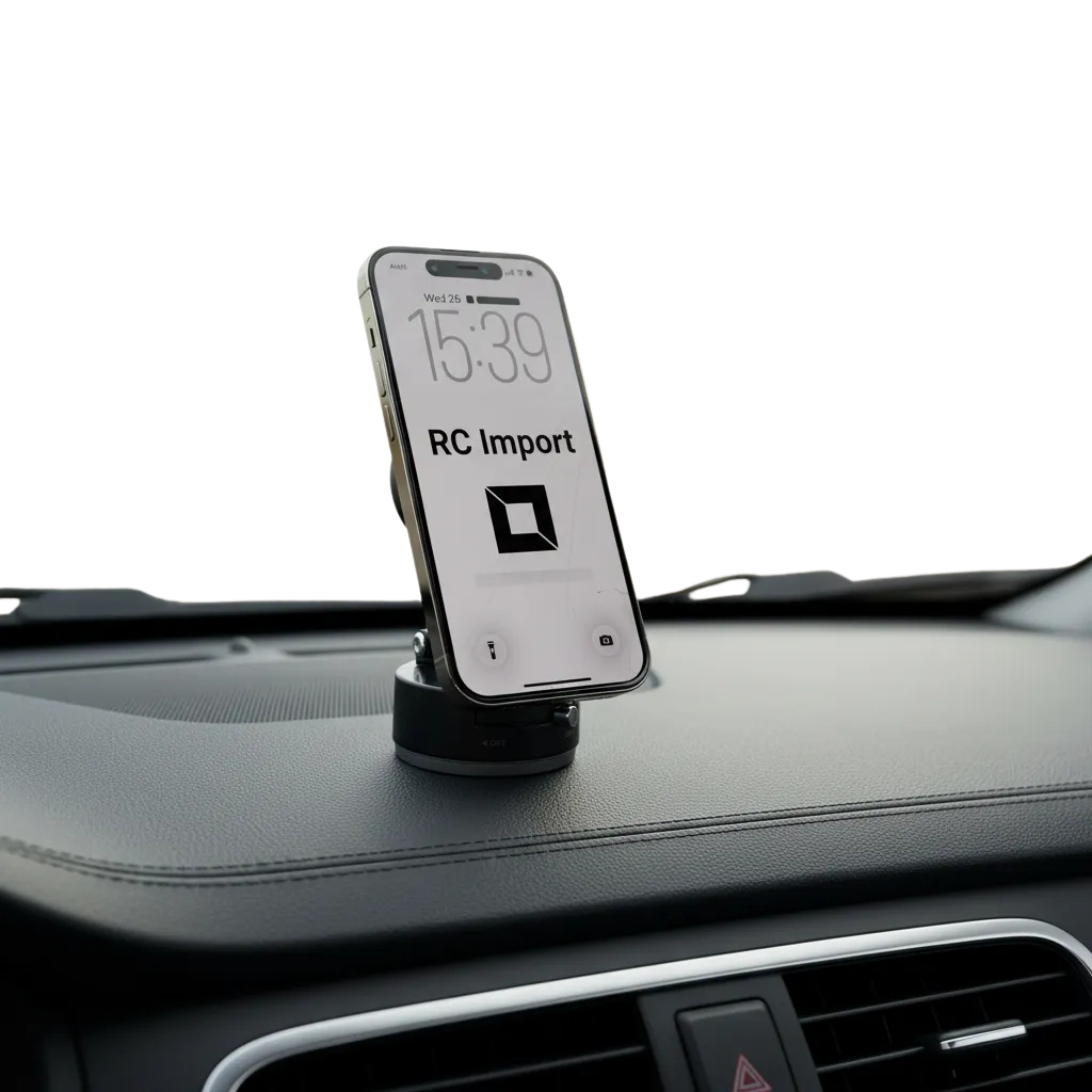 Soporte Celular 360° para Auto y Moto Magnético con Succión Fuerte