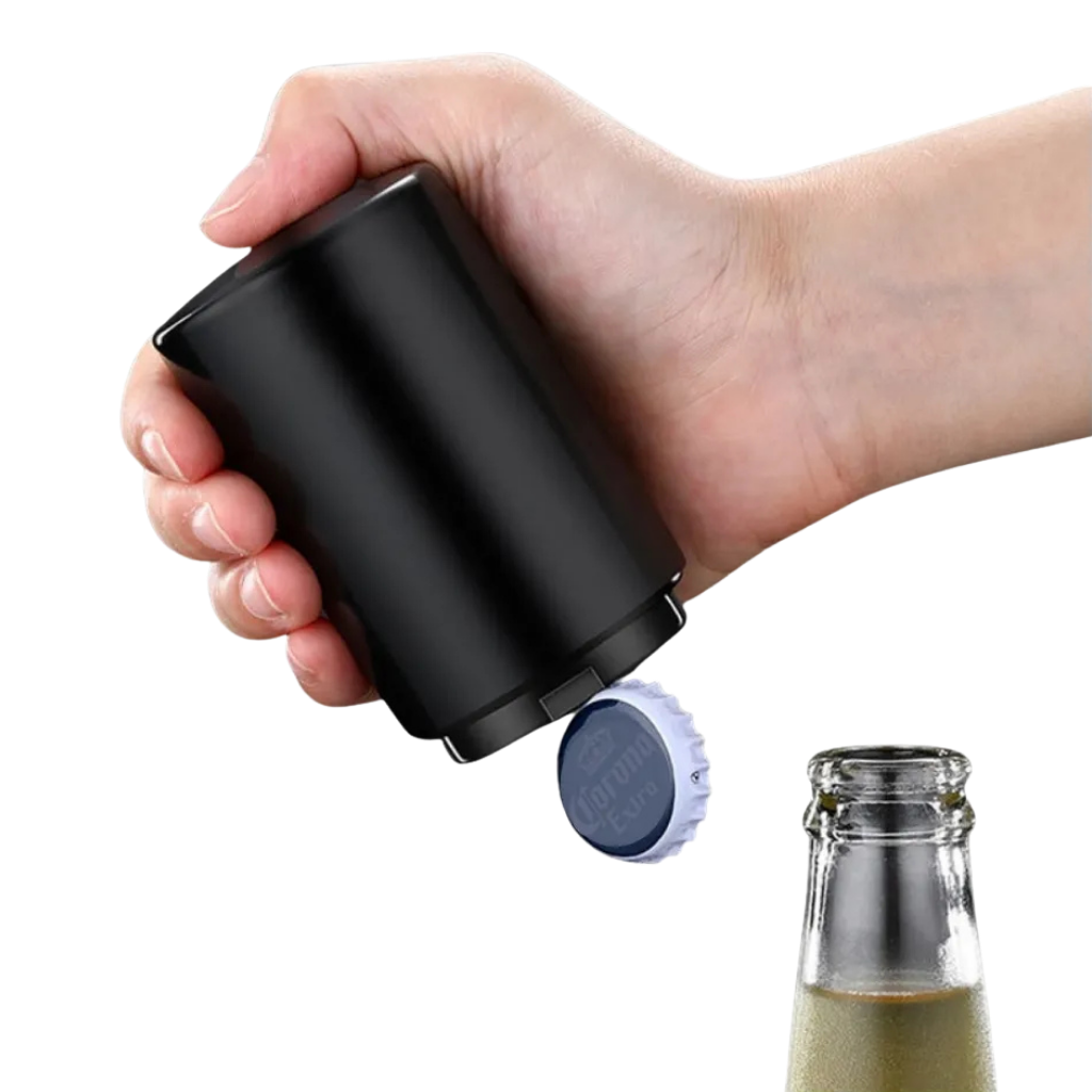 Destapador Automático Magnético de Acero Inoxidable Abrebotellas