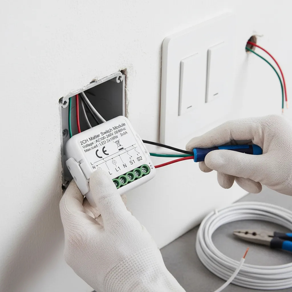Módulo WiFi Inteligente Matter Control Smart Home