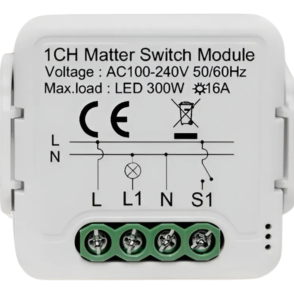 Módulo WiFi Inteligente Matter Control Smart Home