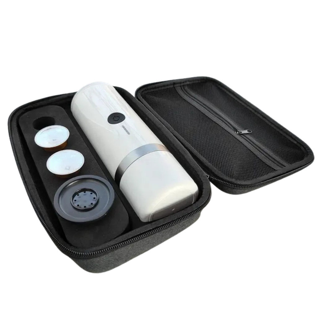 Cafetera Portátil Pro Espresso Compatible Nespresso y Café Molido Recargable