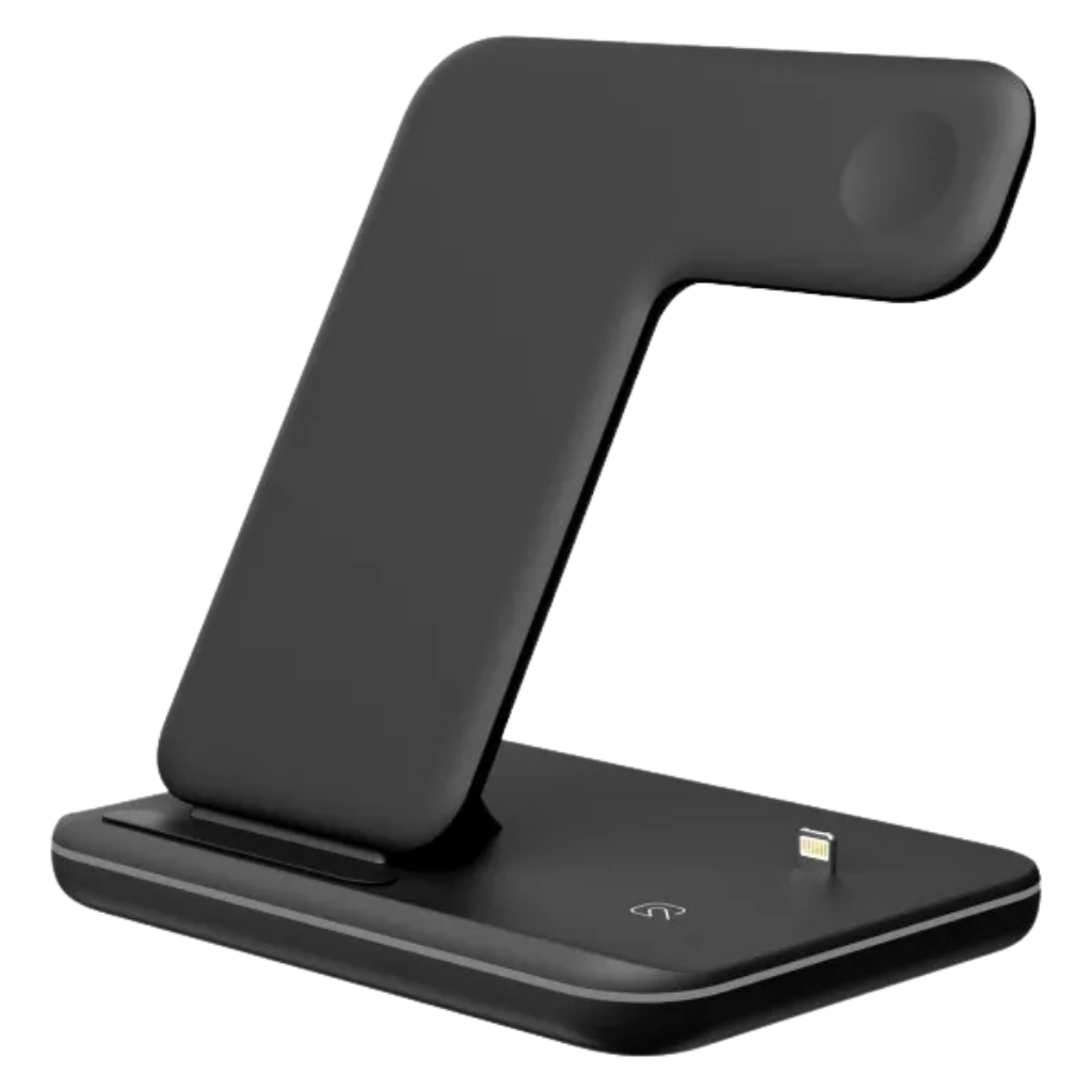 Cargador Rápido Inalámbrico Para Magsafe Lightning Con Luz