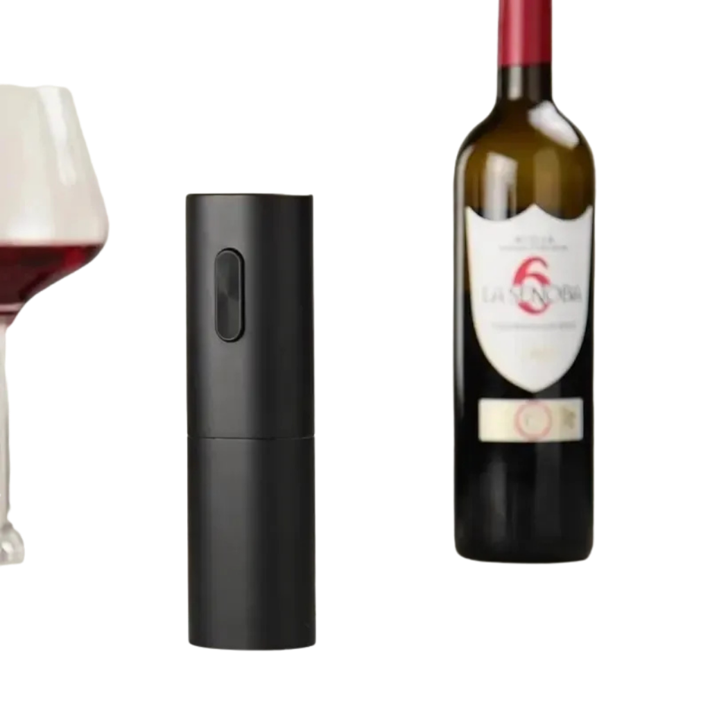 Sacacorchos Eléctrico Automático a Pilas Abrebotellas de Vino Fácil y Rápido