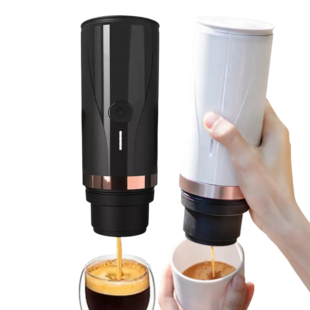 Cafetera Portátil Pro Espresso Compatible Nespresso y Café Molido Recargable