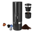 Cafetera Portátil Pro Espresso Compatible Nespresso y Café Molido Recargable