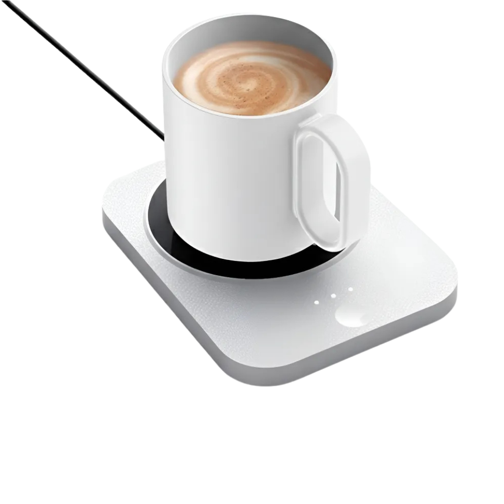 Taza Calentadora Inteligente Smart con Base Térmica USB Control de Temperatura
