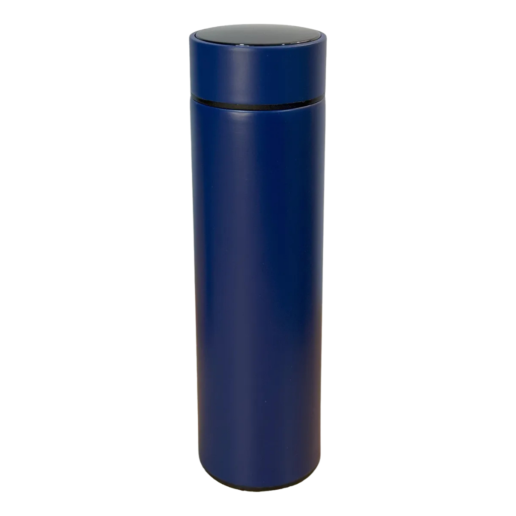Botella Smart 500ml con Pantalla LED Indicador de Temperatura Acero Inoxidable