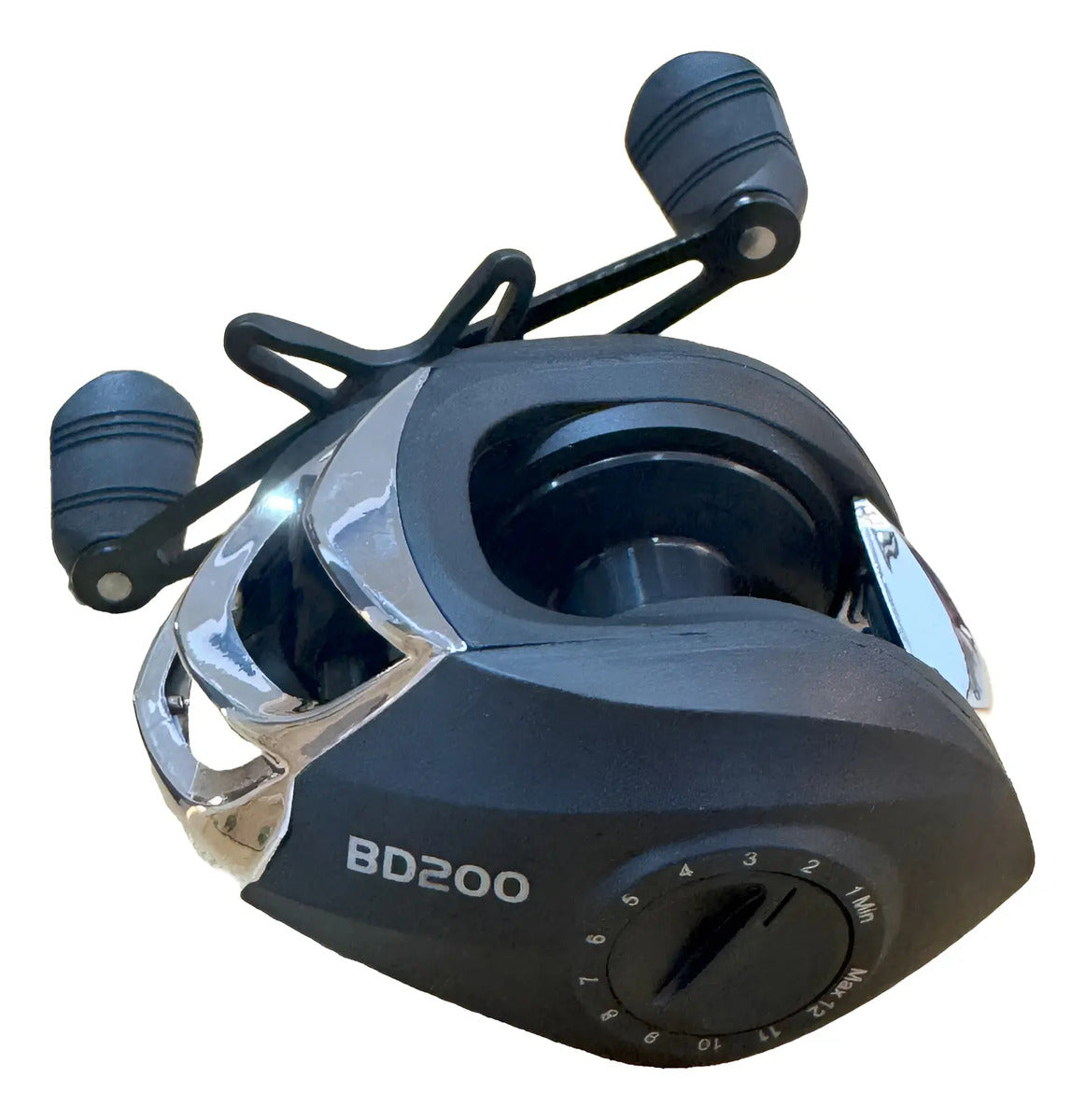 Reel Black Demon BD200 - sistema de freno magnético